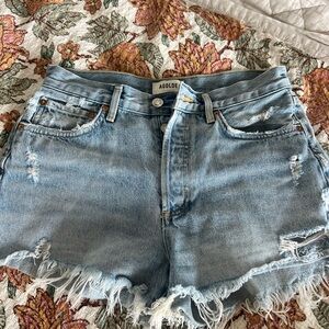 Agolde denim shorts